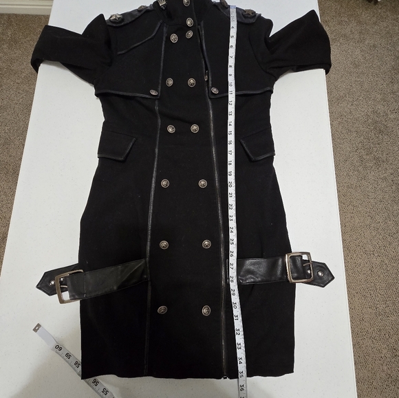 PUNK RAVE The Secret Order Dress Black Women's Small Goth Punk Grunge Emo - Picture 12 of 16